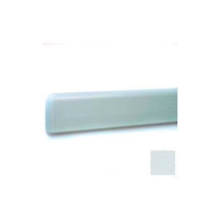 Pawling Wall Guard W/Rounded Top Edge, Aluminum Retainer, 4"H x 12'L, Blue Ice WG-4-12-29